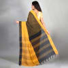 Shop Jharna Bengali Cotton Saree - Yellow