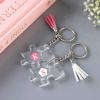 Jigsaw Puzzle Personalized Couple Keychains (Set of 2) Online