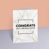 Job Well Done Personalized A5 Congrats Laminated Card Online