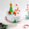 Gift Jolly Good Christmas Theme Cake (1 kg)