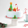 Jolly Good Christmas Theme Cake (1 kg) Online
