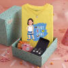 Just Be Cool Personalized Hamper - Yellow Online