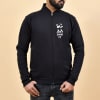 Just Dab It Zipper Jacket For Men - Black Online