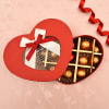 Gift Just for You Romantic Box with Dark and Milk Chocolates 13 Pcs