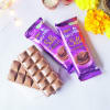 Shop Kaju Katli 500 Gms With Roli Chawal & Assorted Chocolates