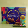 Gift Kaju Katli With Almonds And Chocolates For Bhai Dooj