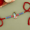 Kanha Meena And Beads Rakhi Online