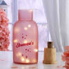 Gift Keep Calm And Sparkle On Personalized LED Light Pink Bottle