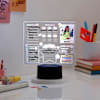 Kids Personalized Planner Black Base LED Lamp Online