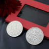 Gift King And Queen 999 Pure Silver Coins (20 gm+20 gm)