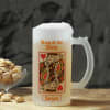Gift King Of The Party Personalized Frosted Beer Mug
