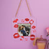 Gift Kiss Day Personalized Acrylic Frames (set of 2)