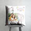 Gift Kiss under the Lampost Personalized Birthday Cushion & Mug