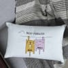 Gift Kitty Best Friends Personalized Satin Cushion