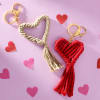 Knotted Hearts Set of 2 Keychains Online