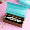 Buy Kundan And Pearls Bracelet Rakhi