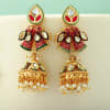 Gift Kundan N Meena Pankh Earrings