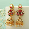 Kundan N Meena Pankh Earrings Online