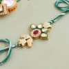 Gift Kundan Rakhi With Doda Barfi