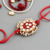 Gift Kundan Rakhi With Premium Chocolates