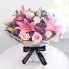 Large Pink Delicate Surprise Hand-tied Online