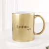 Gift Latte Of Duas Personalized Metallic Gold Mug