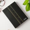 Buy Lava Stone Bracelet Rakhi WIth Personalized Notebook