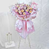 Lavish Blooms Women's Day Bouquet With Metal Stand Online