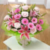 Lavish Pink Flower Bunch Online