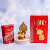 Gift Laxmi Diya with Chocolate & Soan Papdi