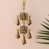 Laxmi Ganesh Wall Hanging with Bells Online