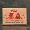 Buy Laxmi Ganesha Customized Wooden Frame for Diwali