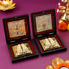 Laxmi N Ganesha Charan Paduka Gift Box Online