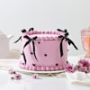 Gift Layers And Bow Cream Cake