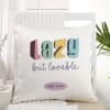 Gift Lazy But Lovable Personalized Cushion