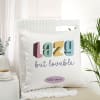 Lazy But Lovable Personalized Cushion Online
