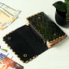 Buy Leaf Green Floral Embossed Leather Wallet