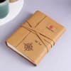 Gift Leather DIary With Sleeves - Customized With Logo And Name