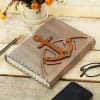 Leather Journal with Anchor Design Online