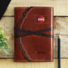 Leather Journal with Belt Closure - Customized with Logo and Name Online