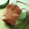 Buy Leather Sling Bucket Bag for Women