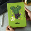 Gift Leave Your Mark Hulk Personalized Diary