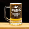 Legends Personalized Birthday Beer Mug Online
