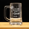 Gift Let's Get Drunk Personalized Beer Mug
