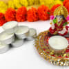 Lighting Laxmi Thali Plates Online