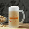 Gift Lights And Lager Personalized Frosted Beer Mug