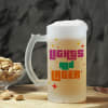 Buy Lights And Lager Personalized Frosted Beer Mug