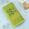 Shop Lime Green Set of 2 Hand and Bath Personalized Towels