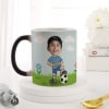 Buy Little Footballer Personalized Magic Mug For Kids