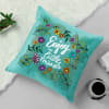 Little Things - Velvet Cushion - Personalized - Turqousie Online